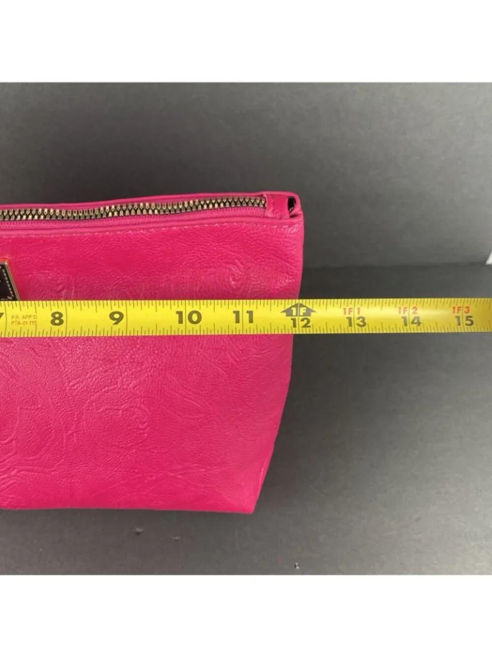 Betsey Johnson NY Large Pink Rose Purse Wristlet Bag NWOT - Picture 13 of 15